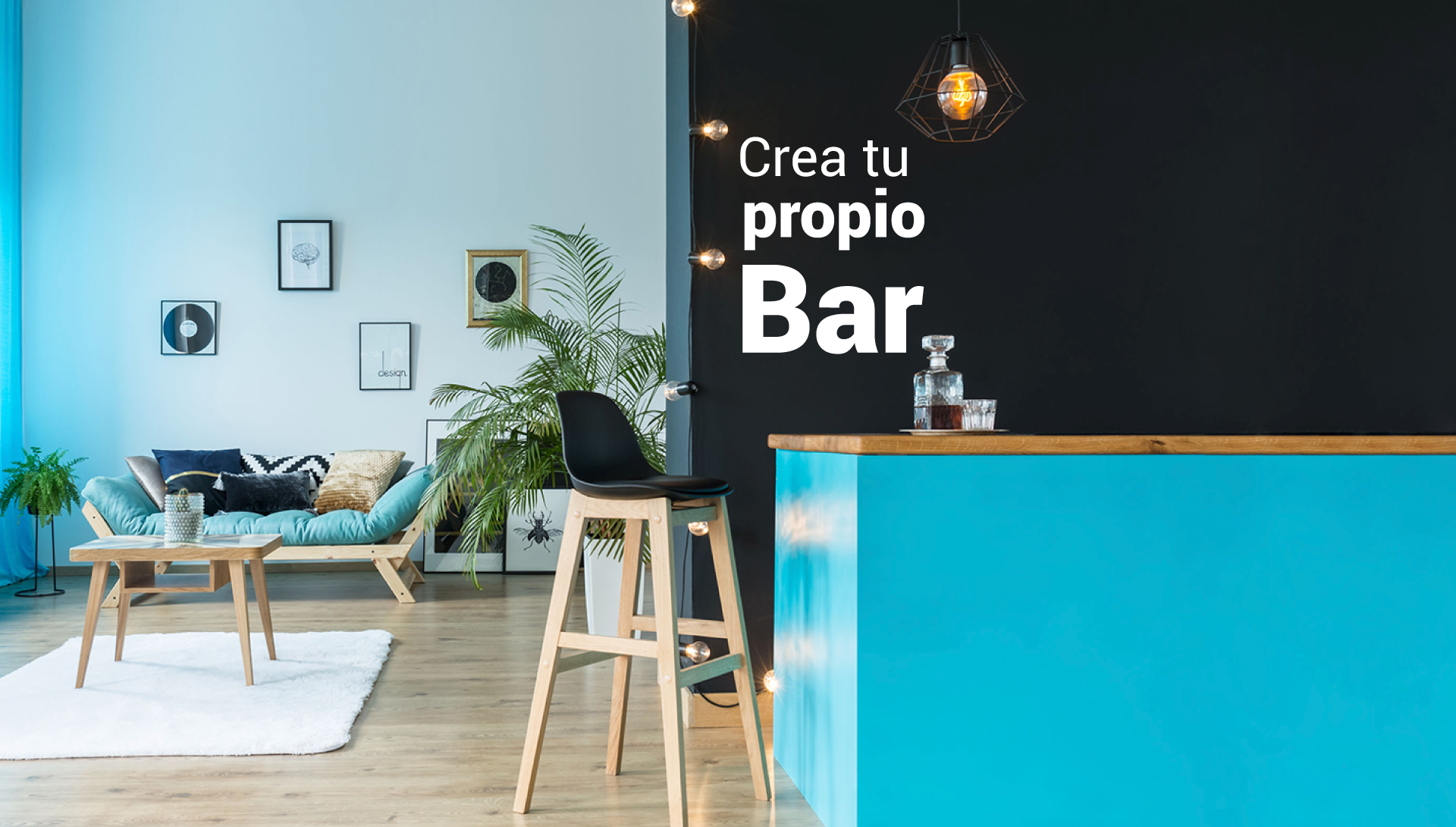 Vuelve el mueble bar: qué necesitas para montar un bar en casa con