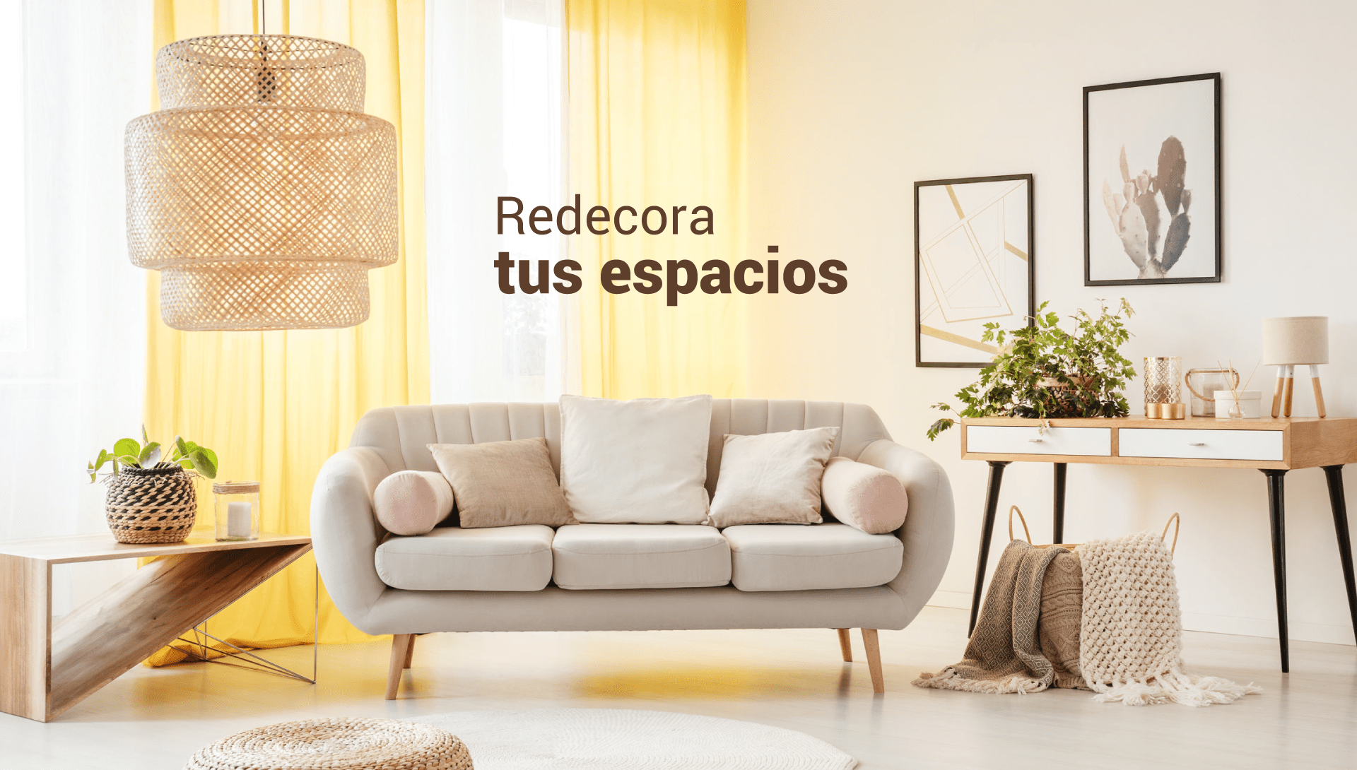 Redecora tus espacios