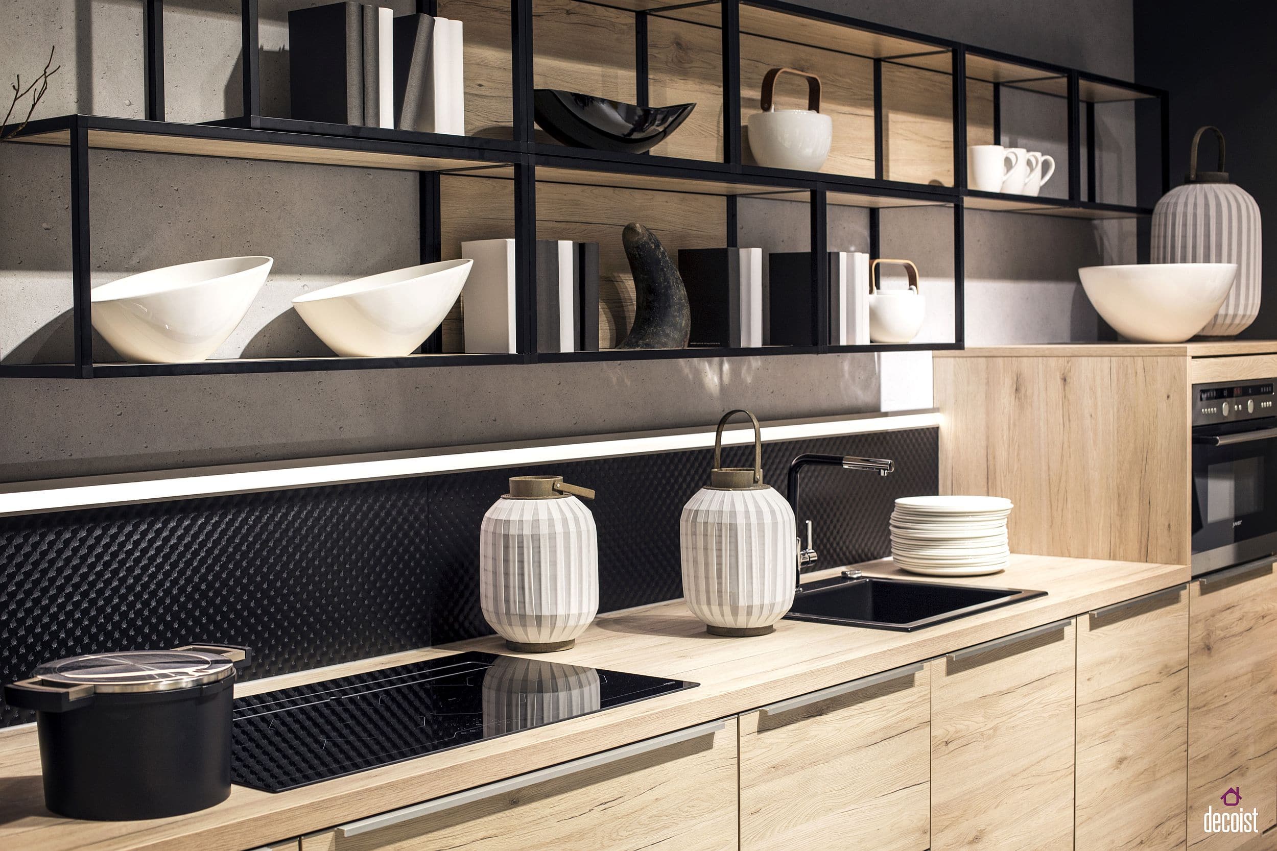 ¡Olvídate de los gabinetes superiores en tu cocina! Inspírate con estas nuevas ideas - SOS ASISTENCIA Instalacion de mobiliario