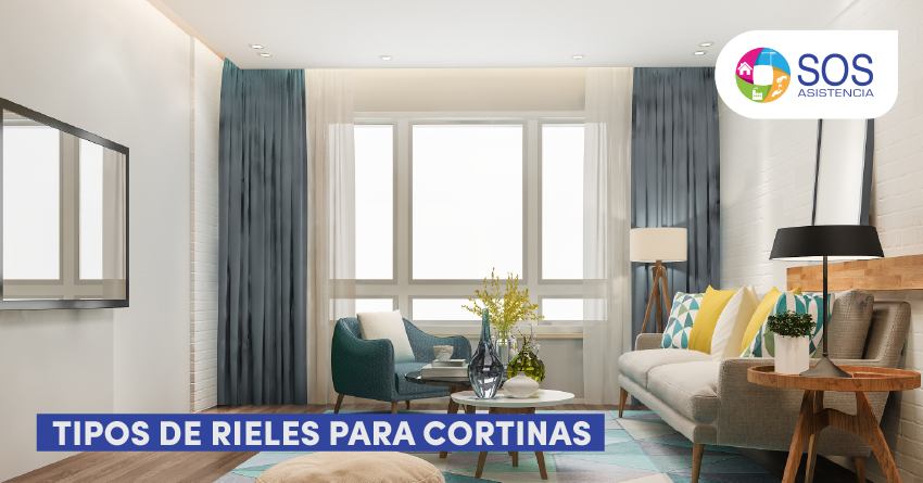 Tipos de rieles para cortinas